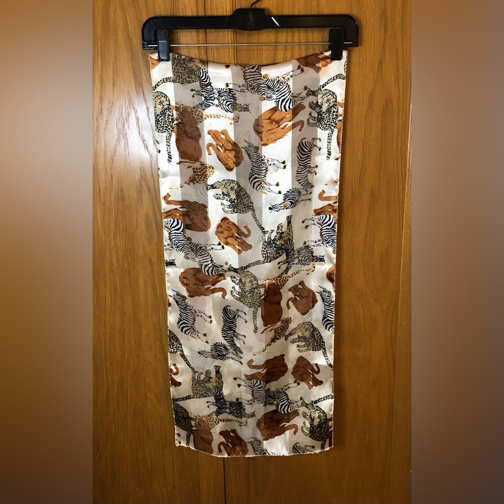Safari Animal Print Scarf